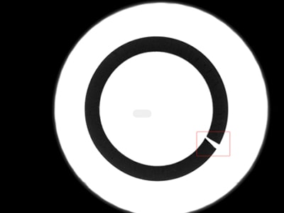 O-ring Contalar için Optik Kalite Kontrol